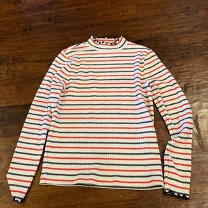 Women’s striped long sleeve shirt